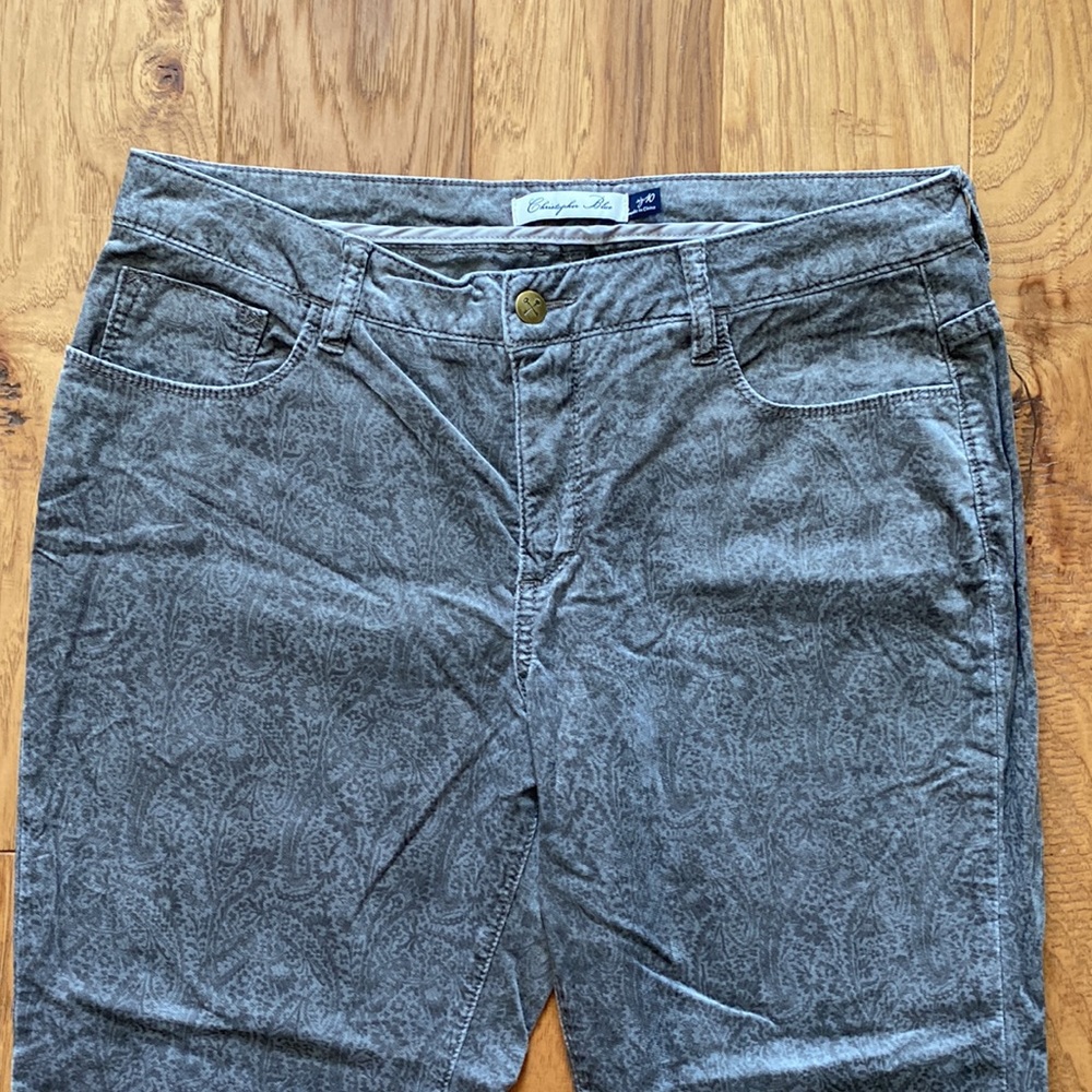 Christopher blue sz 10 Sophia MID-RISE skinny silhouette pants/jeans - Picture 5 of 15